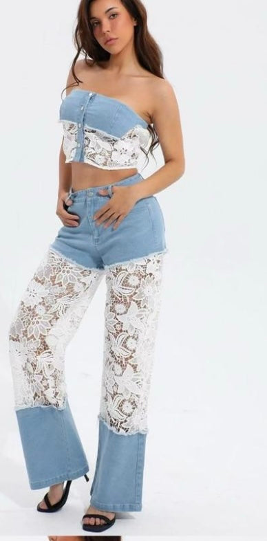 2 piece set strech