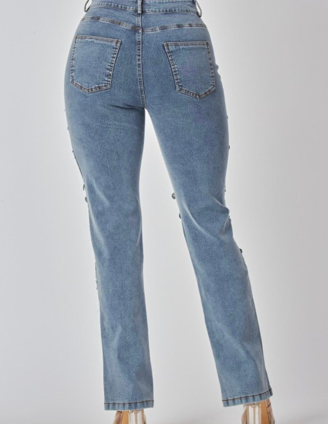 Bellamy Sequin Denim Pants