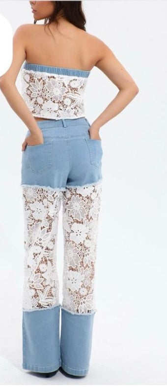 2 piece set strech