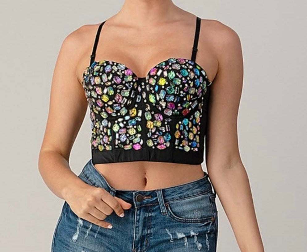 Multi Color Bustier